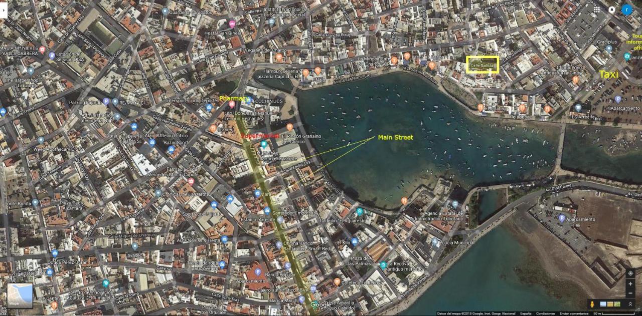 Estudio Del Pescado En El Charco Arrecife  Eksteriør billede